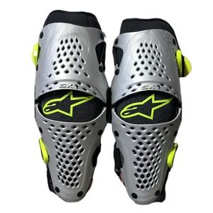 Alpinestars SX-1 Youth MX Offroad Knee Guards Black Gray SM/MD NEVER WORN